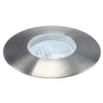 TRAIL-LITE светильник встраиваемый IP65 c 4 LED 0.3Вт, 6500K,10lm, сталь/ стекло сотовое