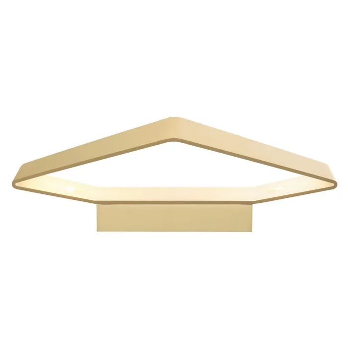 CARISO WL-3 светильник настенный с LED 2х9Вт (22Вт), 2700К, 1000lm, латунь от ImperiumLoft