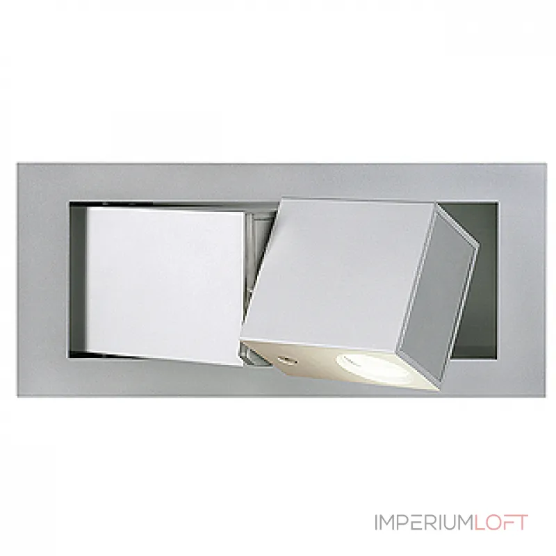 BEDSIDE RIGHT светильник встраиваемый 700mA с PowerLED 3Вт, 4000К, 115lm, 110°, серебристый BEDSIDE RIGHT светильник встраиваемый 700mA с PowerLED 3Вт, 4000К, 115lm, 110°, серебристый