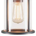 PHOTONIA CL светильник потолочный IP55 для лампы E27 60Вт макс., антрацит / стекло прозрачное от ImperiumLoft