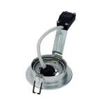 NEW TRIA ROUND GU10 SPR светильник встраиваемый для лампы GU10 50Вт макс., матир. алюминий