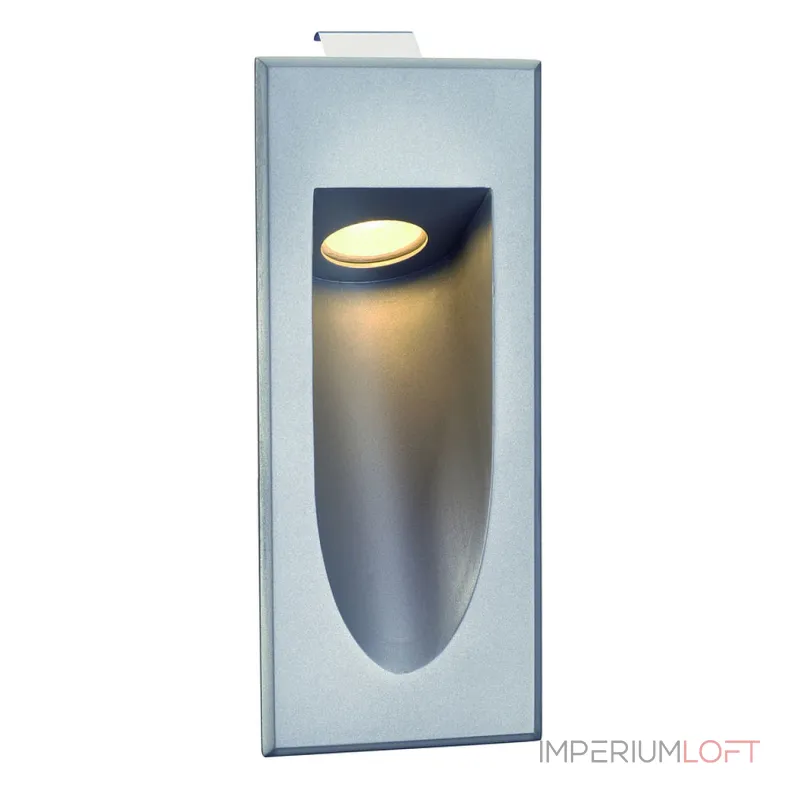 LED DOWNUNDER MINI светильник встраиваемый 350mA с PowerLED 1Вт, 3000K, 75lm, 40°, серебристый