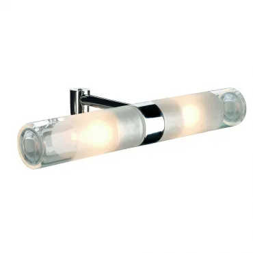 MIBO STRAIGHT свет-к IP21 для зеркала (толщ. до 6.5мм) для 2x ламп G9 по 25Вт макс., хром/ част.мат от ImperiumLoft