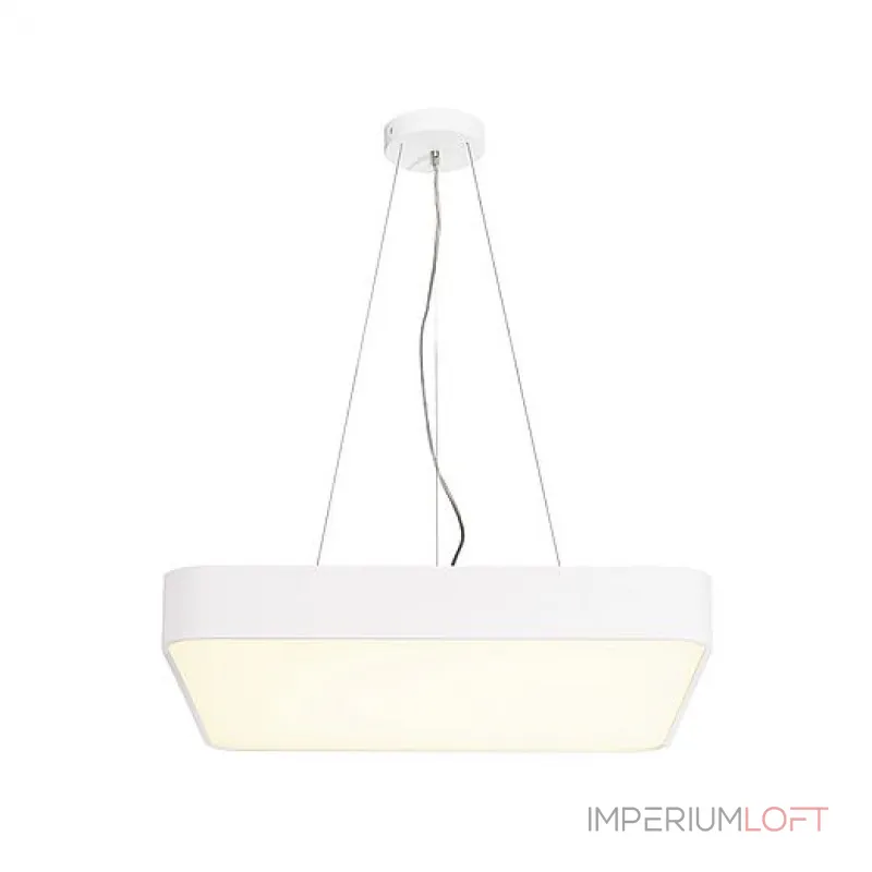 MEDO 60 SQUARE LED светильник накладной с LED 39Вт, 3000К, 3300лм, диммируемый 1-10В, белый