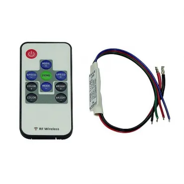 EASY LIM® RF-MINI-MASTER трехканальный контроллер с ПДУ: вход 12-24В, выход 1,38А/канал макс.