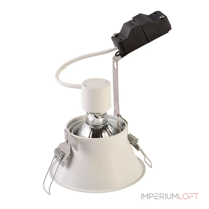 HORN-T GU10 светильник встраиваемый для лампы GU10 50Вт макс., белый