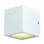 SITRA CUBE светильник настенный IP44 для 2-х ламп GX53 по 9Вт макс., белый