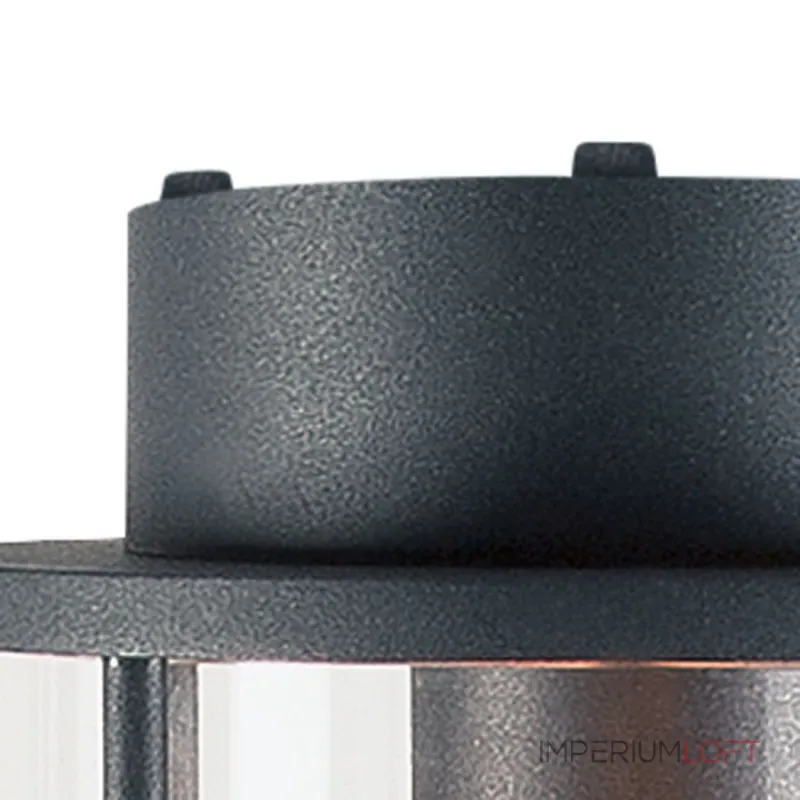 PHOTONIA CL светильник потолочный IP55 для лампы E27 60Вт макс., антрацит / стекло прозрачное