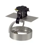 KALU RECESSED QPAR 1 светильник встраиваемый для лампы ES111 75Вт макс., матированный алюминий