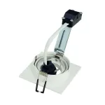 NEW TRIA 1 GU10 SPR светильник встраиваемый для лампы GU10 50Вт макс., текстурный белый