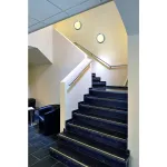 MELAN светильник накладной для лампы E27 60Вт макс., матированный алюминий / матовое стекло