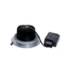NEW TRIA XXL ROUND SET светильник с COB LED 25ВТ (29Вт), 3000К, 2500lm, 38°, с бл. питания, алюминий