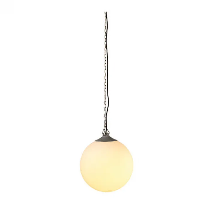 ROTOBALL SWING 40 светильник подвесной IP44 для лампы E27 24Вт макс., белый/ серебристый от ImperiumLoft