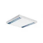 RASTO LED 600х600 светильник потолочный с LED 2x18Вт (38Вт), 4000К, 4000lm, белый