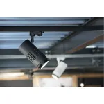 3Ph, STRUCTEC LED ZOOMING LENS светильник c LED 35Вт, 3000K, 2960-3120лм, 20°-60°, CRI>90, черный