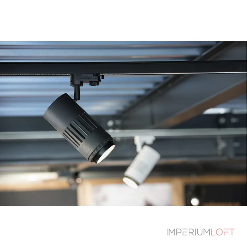 3Ph, STRUCTEC LED ZOOMING LENS светильник c LED 35Вт, 3000K, 2960-3120лм, 20°-60°, CRI>90, черный