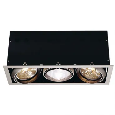 AIXLIGHT® PRO, G12 MODULE светильник с отражателем 24° для лампы G12 35/70Вт, серебристый/ черный от ImperiumLoft