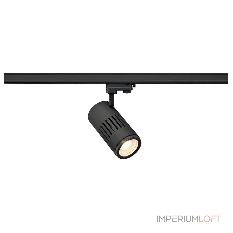 3Ph, STRUCTEC LED ZOOMING LENS светильник c LED 35Вт, 3000K, 2960-3120лм, 20°-60°, CRI>90, черный