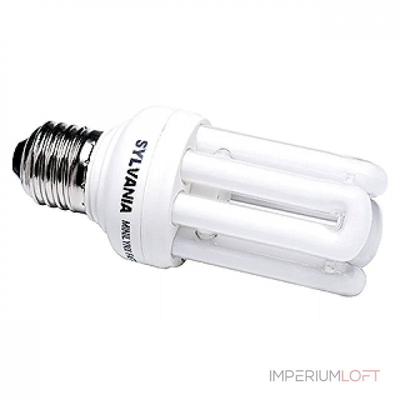 Лампа TC-QSE / E27, 15Вт, SYLVANIA MINI-LYNX®, 230В, 2700K, 900lm