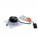 NEW TRIA XL SQUARE SET светильник с COB LED 13ВТ (16Вт), 2700К, 1030lm, 38°, с блоком питания, белый
