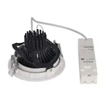 SUPROS DL светильник встраиваемый с LED 28Вт (34.8Вт), 3000К, 2100lm, 60°, белый