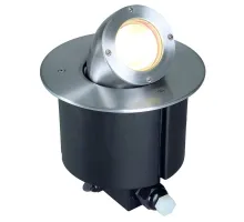 GIMBLE OUT 90 светильник встраиваемый IP65 для лампы MR16 35Вт макс., матированный алюминий