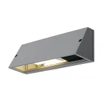 PEMA® SQUARE светильник настенный IP44 для лампы E27 15Вт макс., серебристый