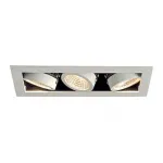 KADUX 3 LED SET, светильник с COB LED 3х 6.2Вт (22Вт), 3000К, 1830lm, 38°, с бл. питания, белый