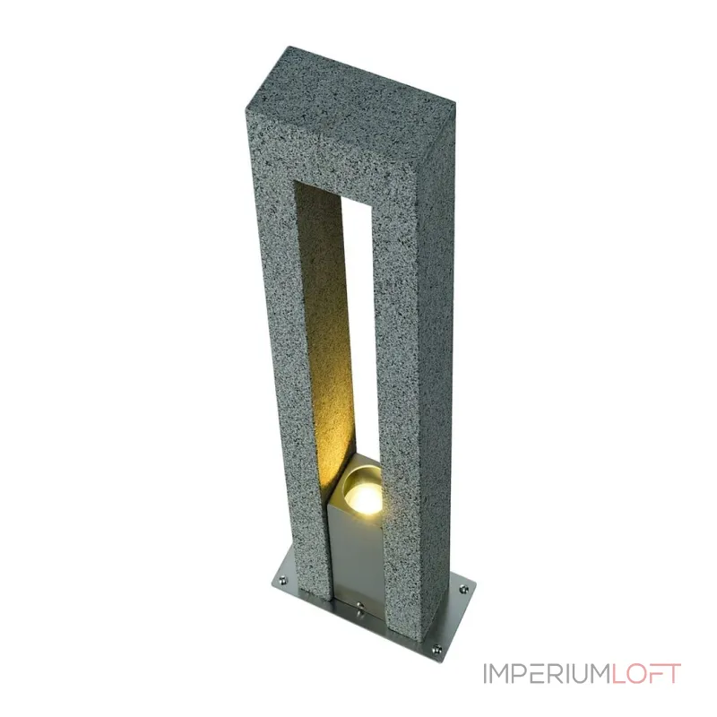 ARROCK ARC GU10 светильник IP44 для лампы GU10 35Вт макс., "соль&перец"/ сталь