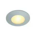AITES LED ROUND светильник встраиваемый 350mA с PowerLED 1Вт, 3000K, 50lm, 110°, серебристый от ImperiumLoft