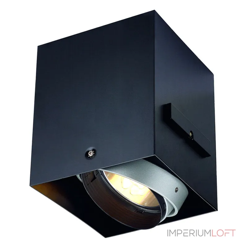 AIXLIGHT® PRO 50, 1 FRAMELESS корпус безрамочный для 1-го светильника MODULE, черный