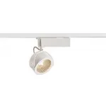 1PHASE-TRACK, KALU TRACK LED светильник с LED 17Вт, 3000К, 1000лм, 60°, белый/ черный