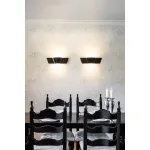 WAVE WALL 45 светильник настенный димм. с LED 2х 9Вт (21 Вт), 3000K, 1100lm, черный
