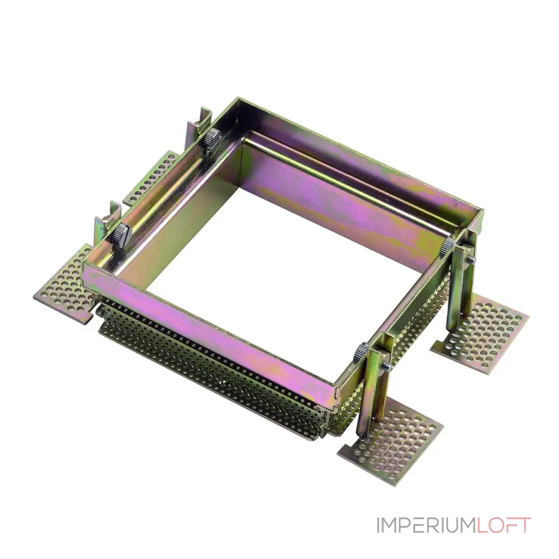 AIXLIGHT® PRO 50, 1 FRAMELESS корпус безрамочный для 1-го светильника MODULE, черный