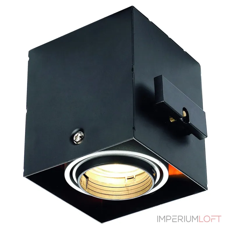 AIXLIGHT® PRO 50, 1 FRAMELESS корпус безрамочный для 1-го светильника MODULE, черный
