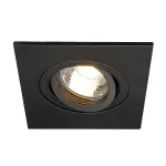 NEW TRIA XL SQUARE GU10 светильник встраиваемый для лампы GU10 50Вт макс., черный