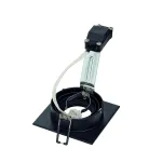 NEW TRIA 1 MR16 SPR светильник встраиваемый для лампы MR16 50Вт макс., матовый черный