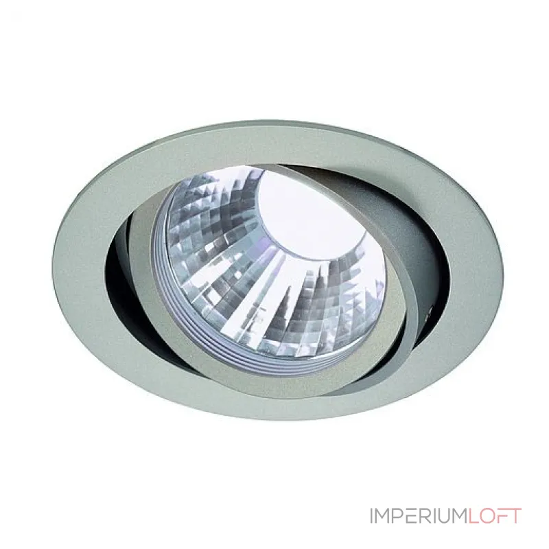 NEW TRIA LED DISK светильник встраиваемый с Fortimo LED 11Вт, 4000K, 850lm, 35°, серебристый NEW TRIA LED DISK светильник встраиваемый с Fortimo LED 11Вт, 4000K, 850lm, 35°, серебристый