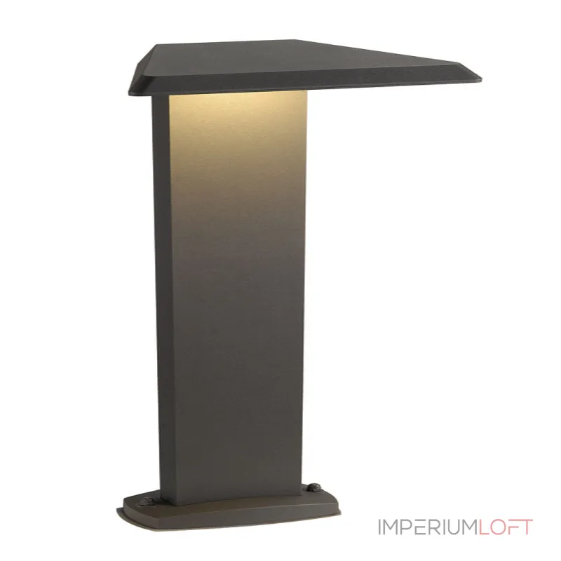 TRAPECCO FLOOR светильник IP44 с LED 9.8Вт (10Вт), 3000К, 850lm, антрацит