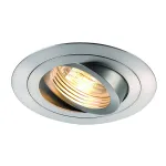 NEW TRIA ROUND GU10 SPR светильник встраиваемый для лампы GU10 50Вт макс., матир. алюминий