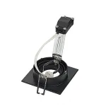 NEW TRIA 1 MR16 SPR светильник встраиваемый для лампы MR16 50Вт макс., матовый черный
