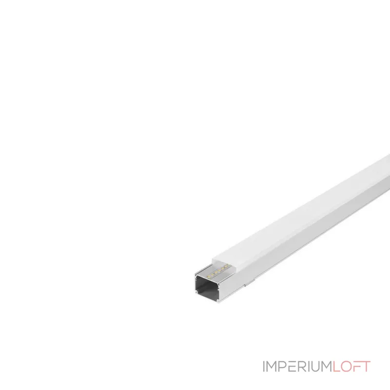 GLENOS INDUSTRIAL Pro-5046 профиль накладной/подвесной 2 м, с экраном, алюминий