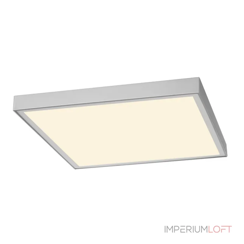 I-VIDUAL LED PANEL 62x62 светильник встраиваемый с LED 35Вт, 3000K, 3250lm, без БП, серебристый