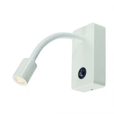 PIPOFLEX светильник накладной с выключателем и PowerLED 4Вт (4.6Вт), 3000К, 200lm, белый