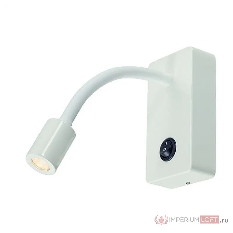 PIPOFLEX светильник накладной с выключателем и PowerLED 4Вт (4.6Вт), 3000К, 200lm, белый от ImperiumLoft