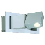 BEDSIDE RIGHT светильник встраиваемый 700mA с PowerLED 3Вт, 3000К, 110lm, 110°, серебристый