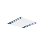 RASTO LED R 600х600 светильник встраиваемый с LED 2x18Вт (38Вт), 4000К, 4000lm, белый
