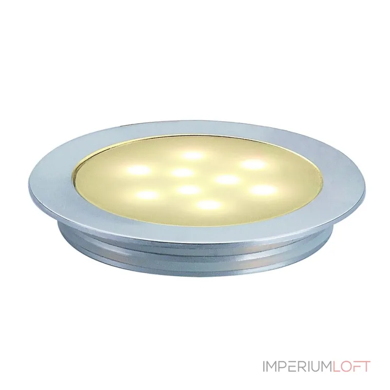 LED SLIM LIGHT светильник встраиваемый IP67 c 9 SMD LED, 0.5Вт, 3000K, 20lm, 12В~, полир. алюминий LED SLIM LIGHT светильник встраиваемый IP67 c 9 SMD LED, 0.5Вт, 3000K, 20lm, 12В~, полир. алюминий