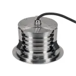 DASAR® 180 PREMIUM LED ROUND светильник встр. IP67 c LED 24Вт (28Вт), 3000K, 2700lm, 38°, сталь