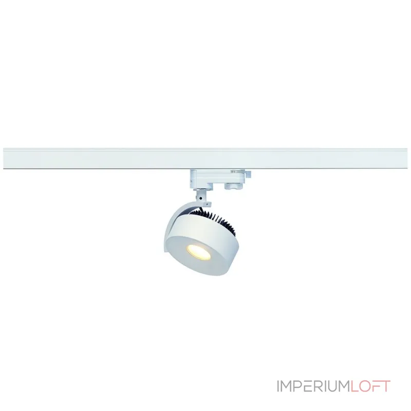 3Ph, KALU TRACK LEDDISK светильник c Philips Fortimo Module 12Вт, 3000К, 800lm, 85°, белый